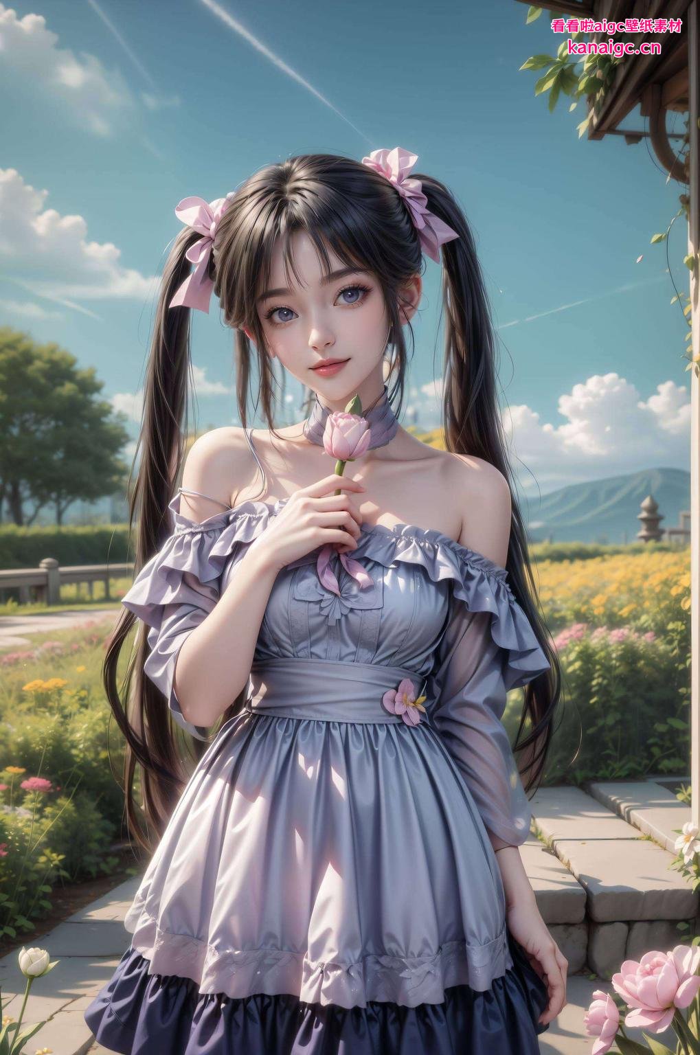 碧瑶动漫风壁纸为你的iPhone桌面注入清新活力！细腻画质