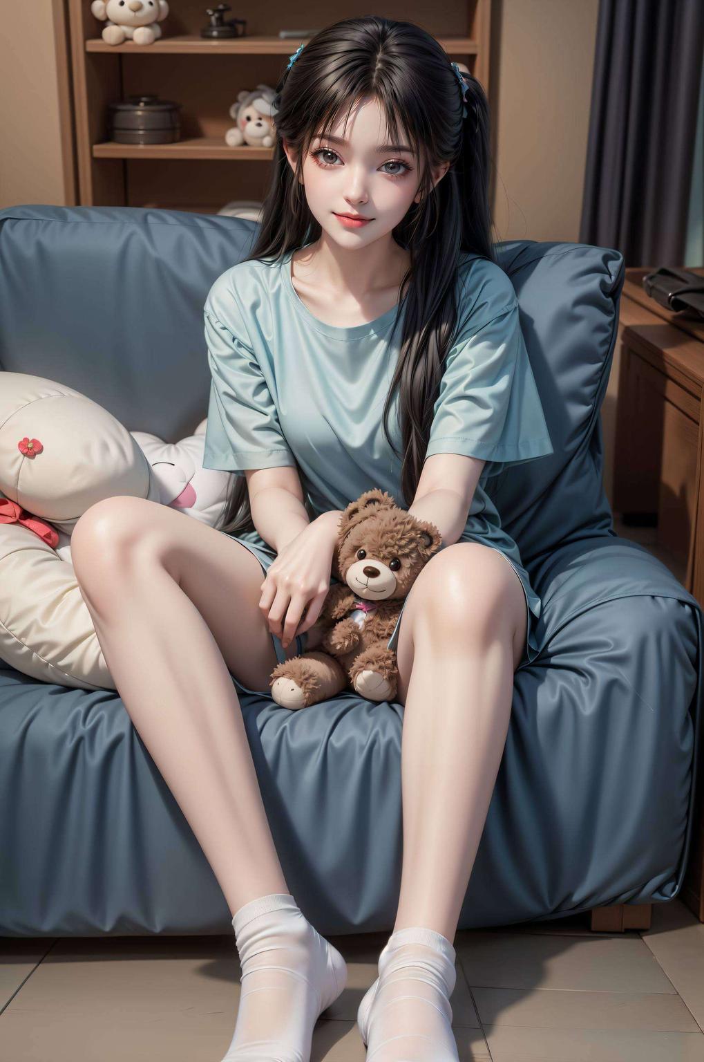 为你的手机增添一抹清新仙气！碧瑶全身动漫形象灵动可爱