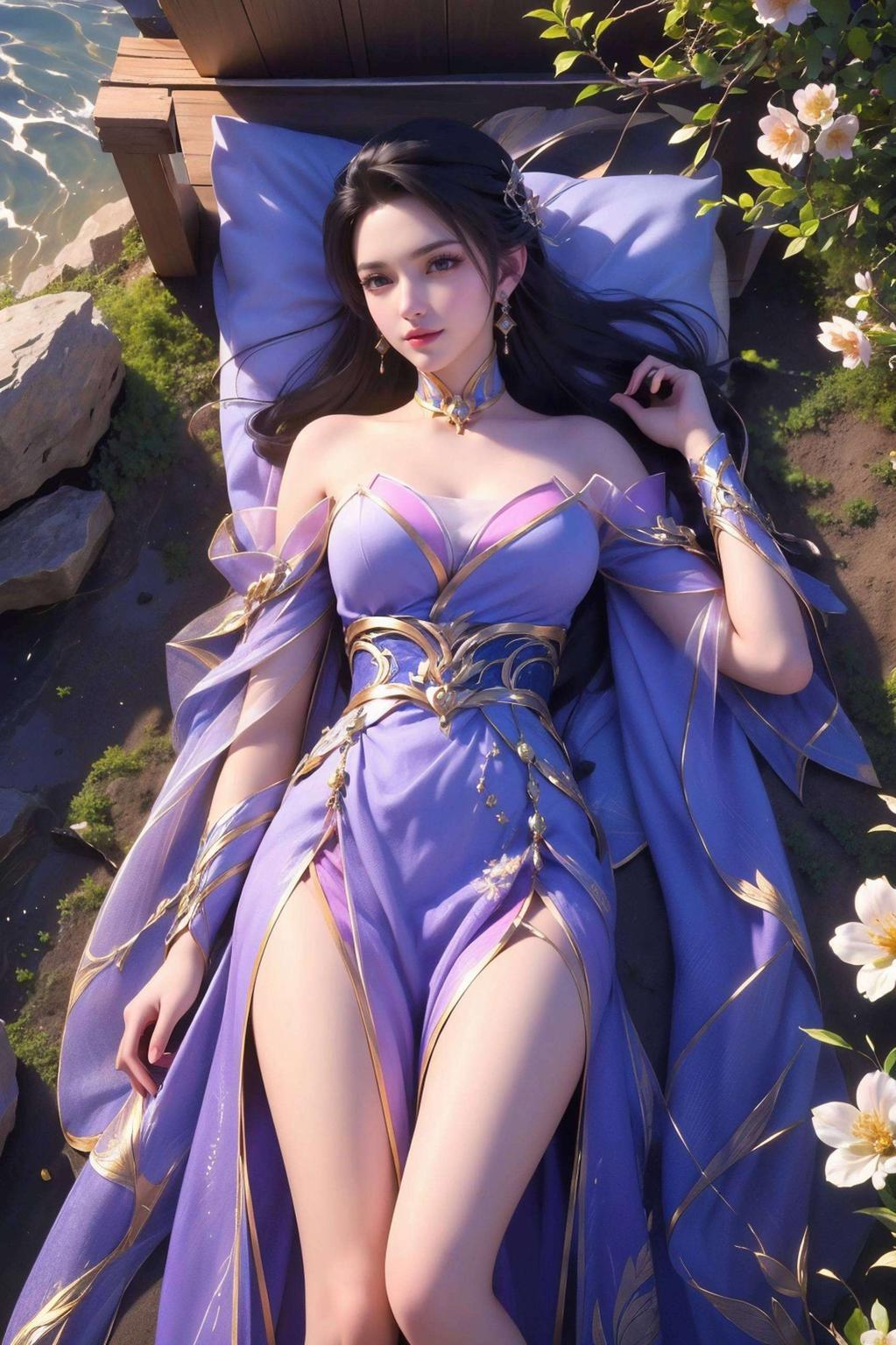 让你沉浸于古典韵味之中这款古香古色的仙武传楚灵玉手机壁纸