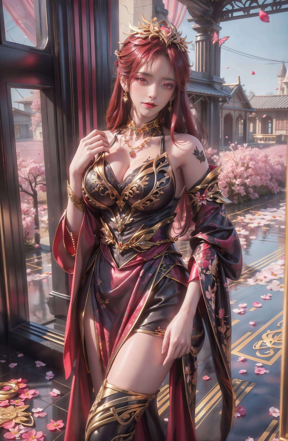 细节入微红衣烈焰