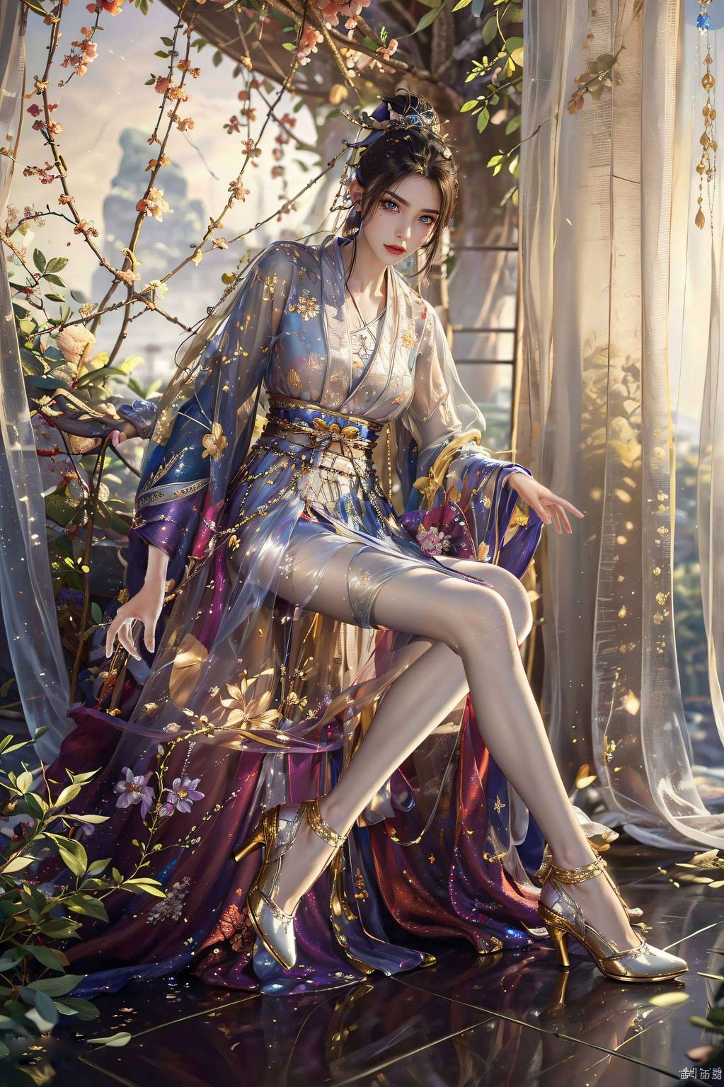 犹如冬日里的一抹清新细腻雪花点缀