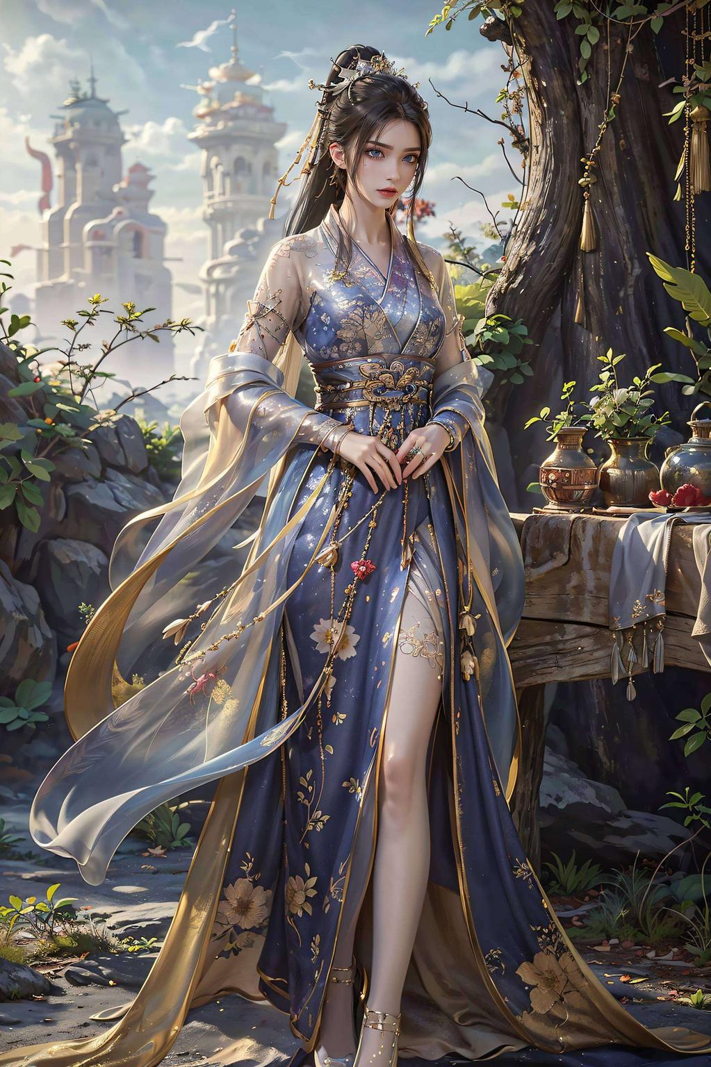 主角是我们美丽的方清雪哦！高清图文图片大家好