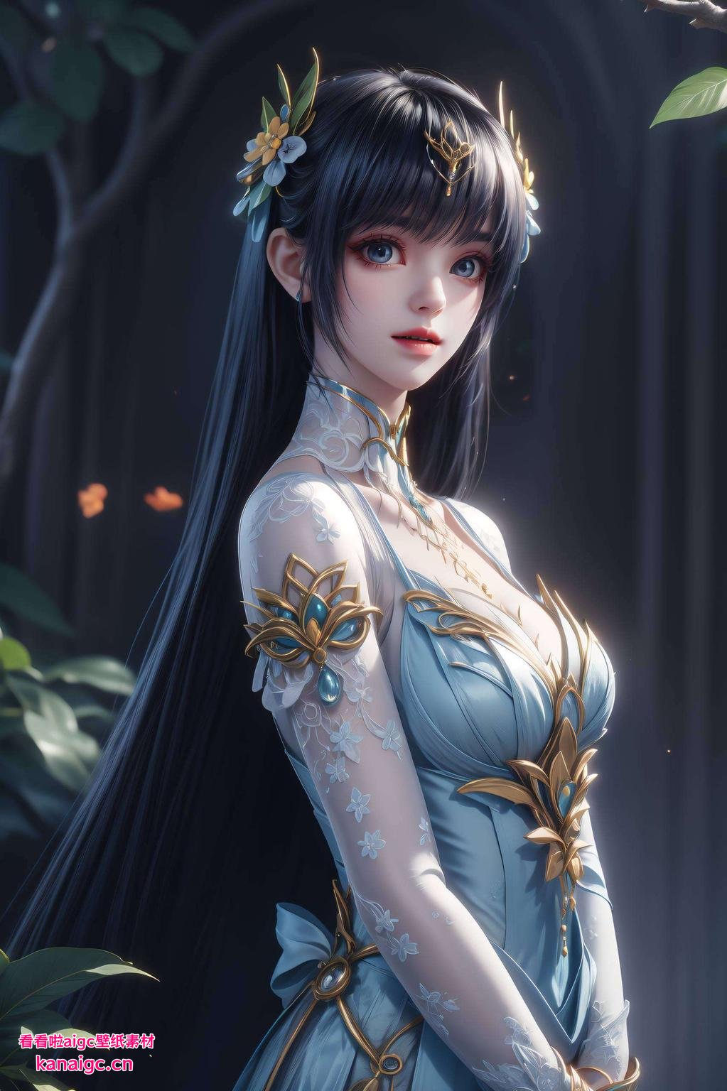 仿佛能闻到森林的清新气息！嘿