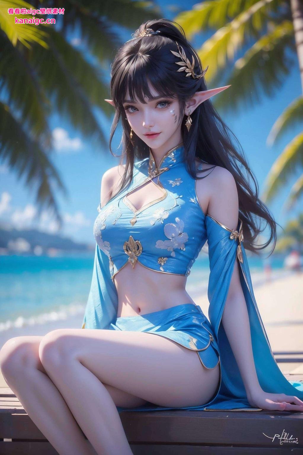 是咱们动漫界的女神凤清儿美得让人心动！🎨”