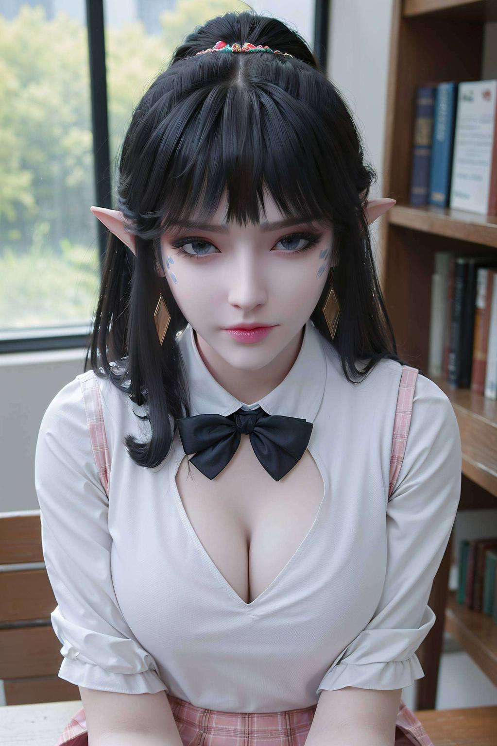 温柔迷人凤清儿的美眸如高清壁纸