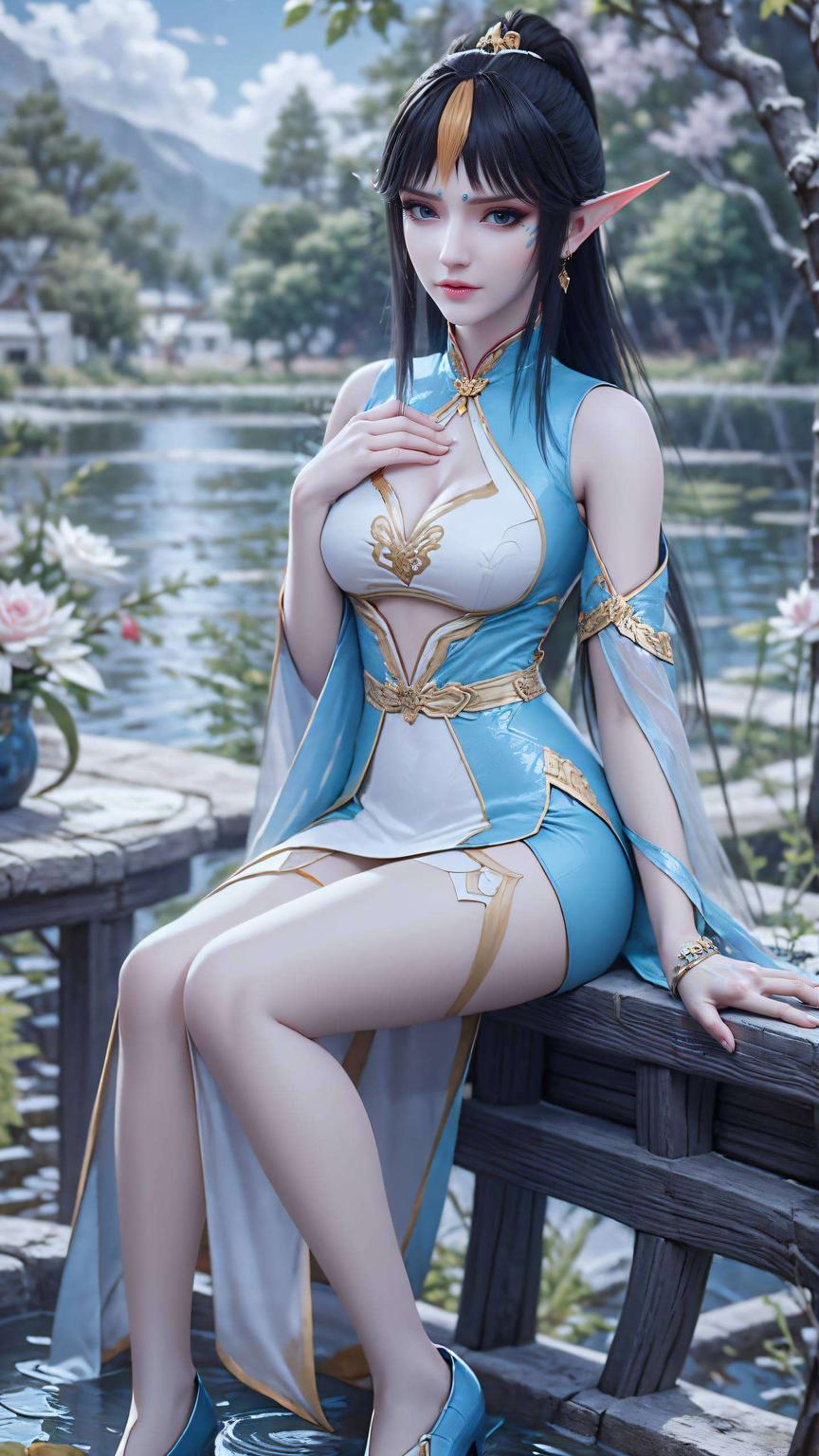 主角是我们的国漫女神凤清儿！这款壁纸集优雅与神秘于一身嘿