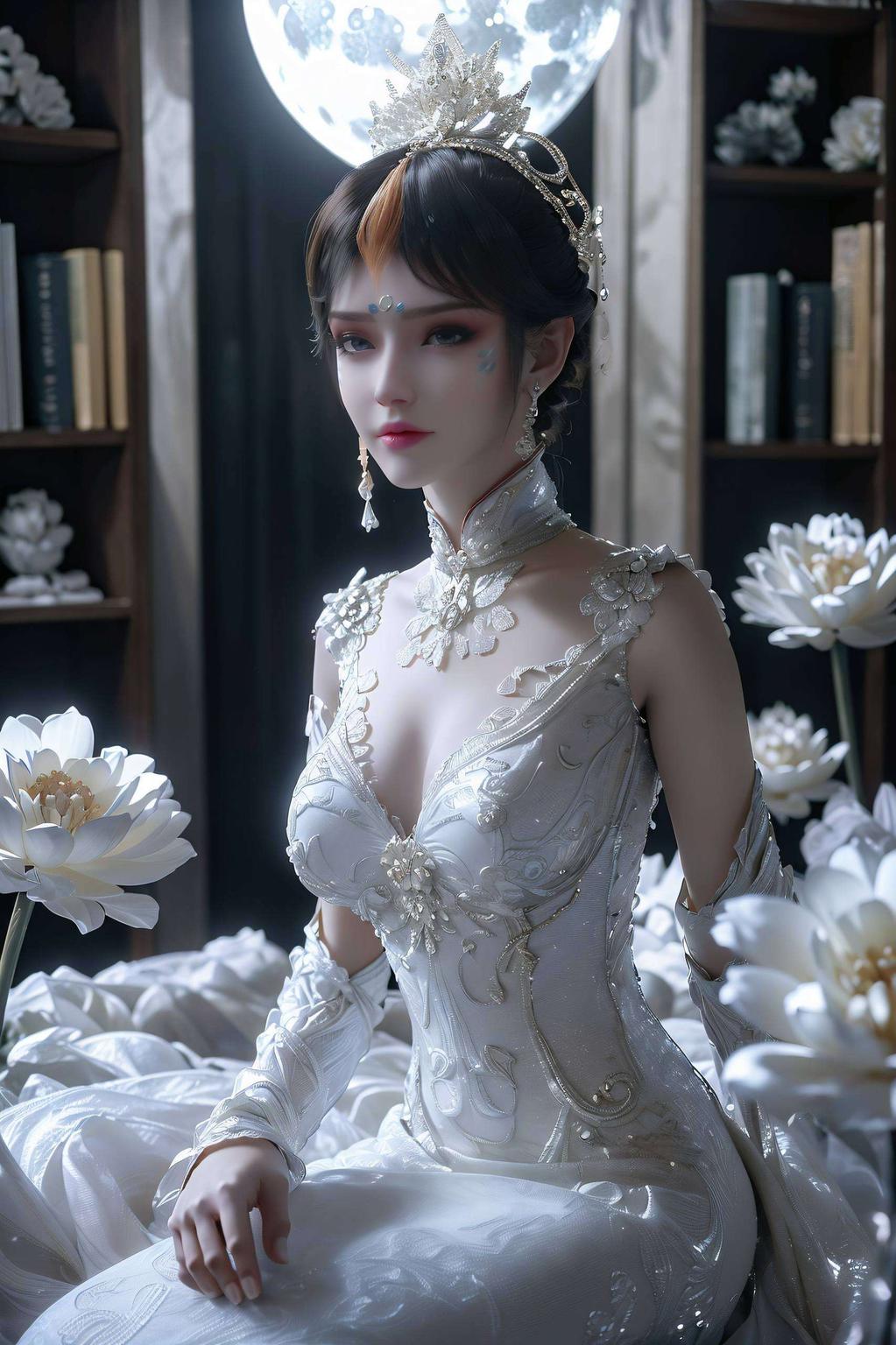 淡雅的色调主角是我们美艳动人的凤清儿