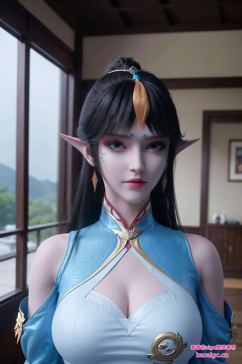 粉嫩的桃花背景下嘿