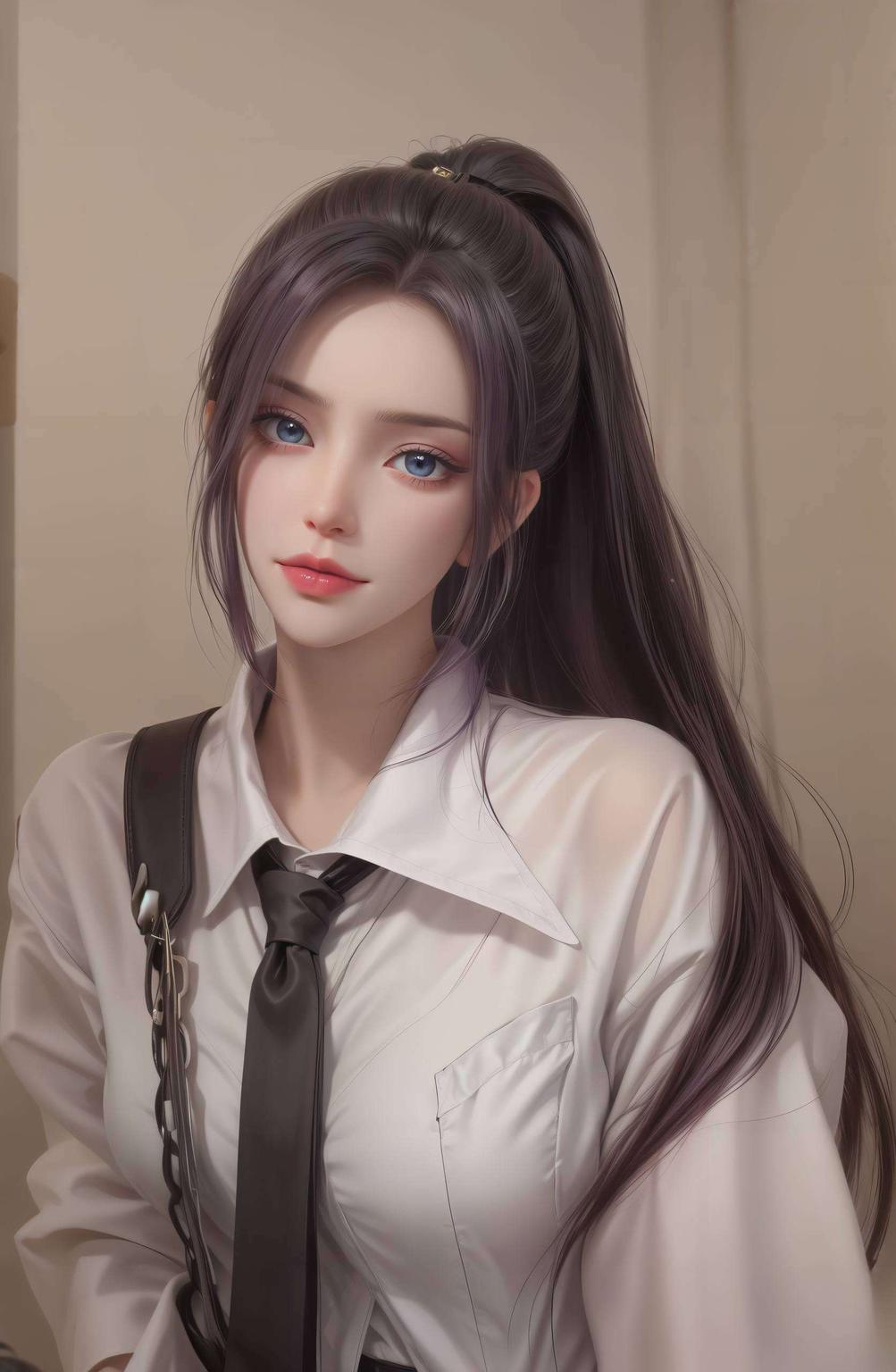 韩月那英姿飒爽的形象各位动漫迷们