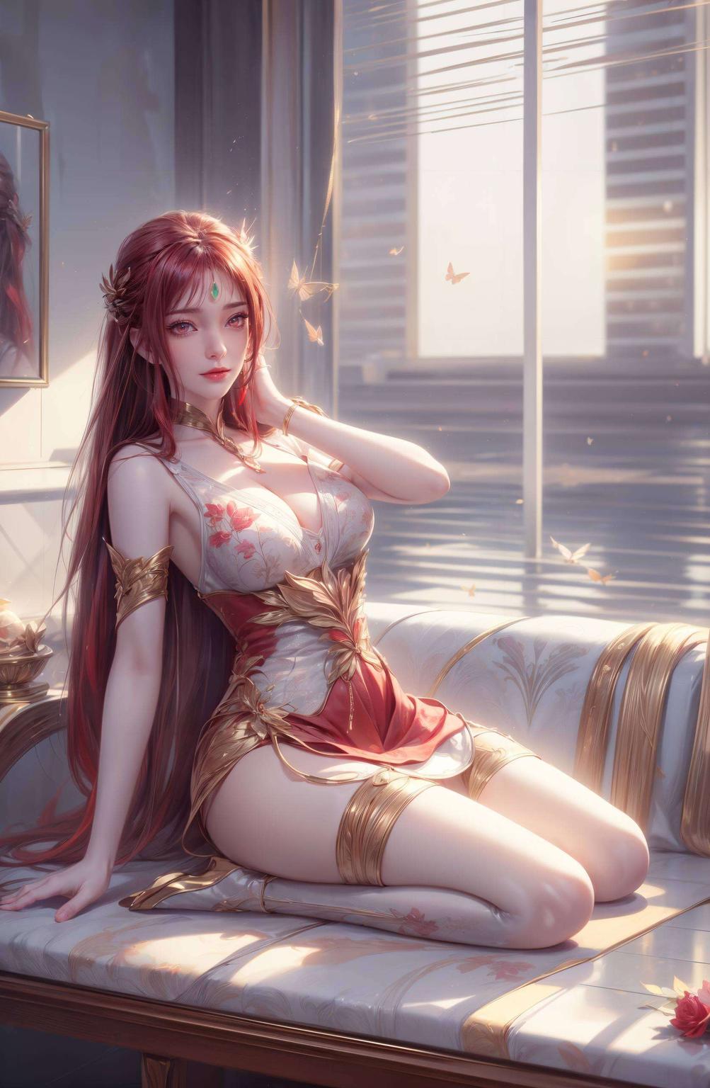 绝美壁纸映安卓红凰翩翩舞