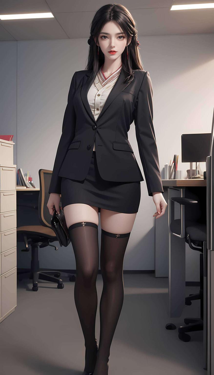 灵动身影火灵儿荒壁纸电脑