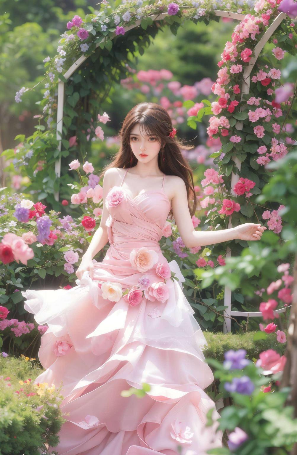 高清壁纸盛宴！火灵儿与石昊重逢领略上界之美！