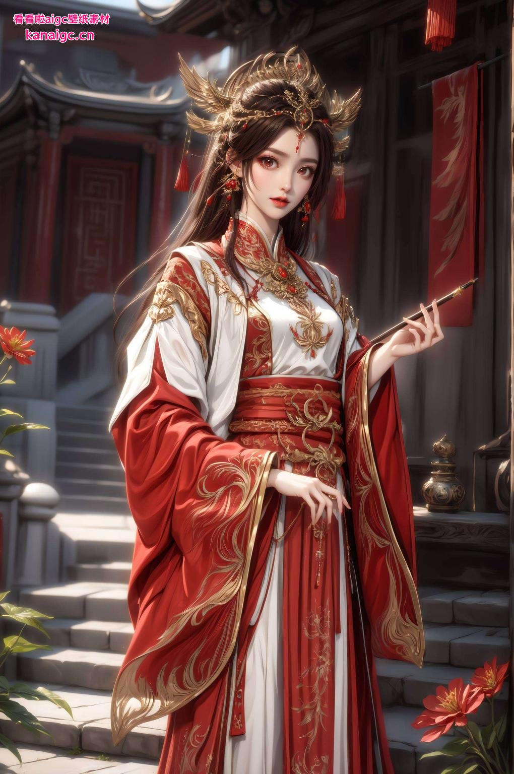 瞬间点燃你的手机屏幕！红衣烈焰