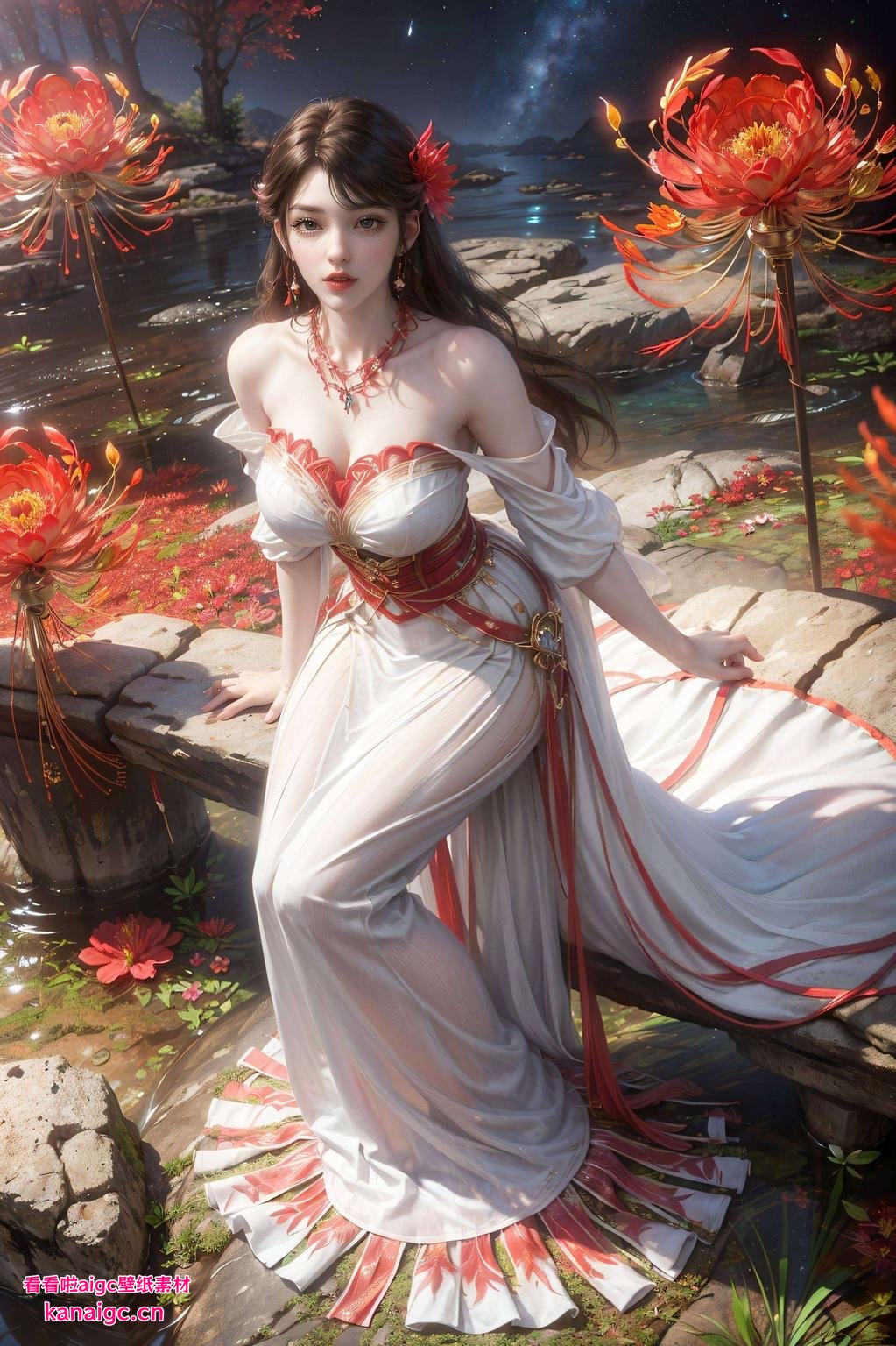 画面中火灵儿翩翩起舞嘿