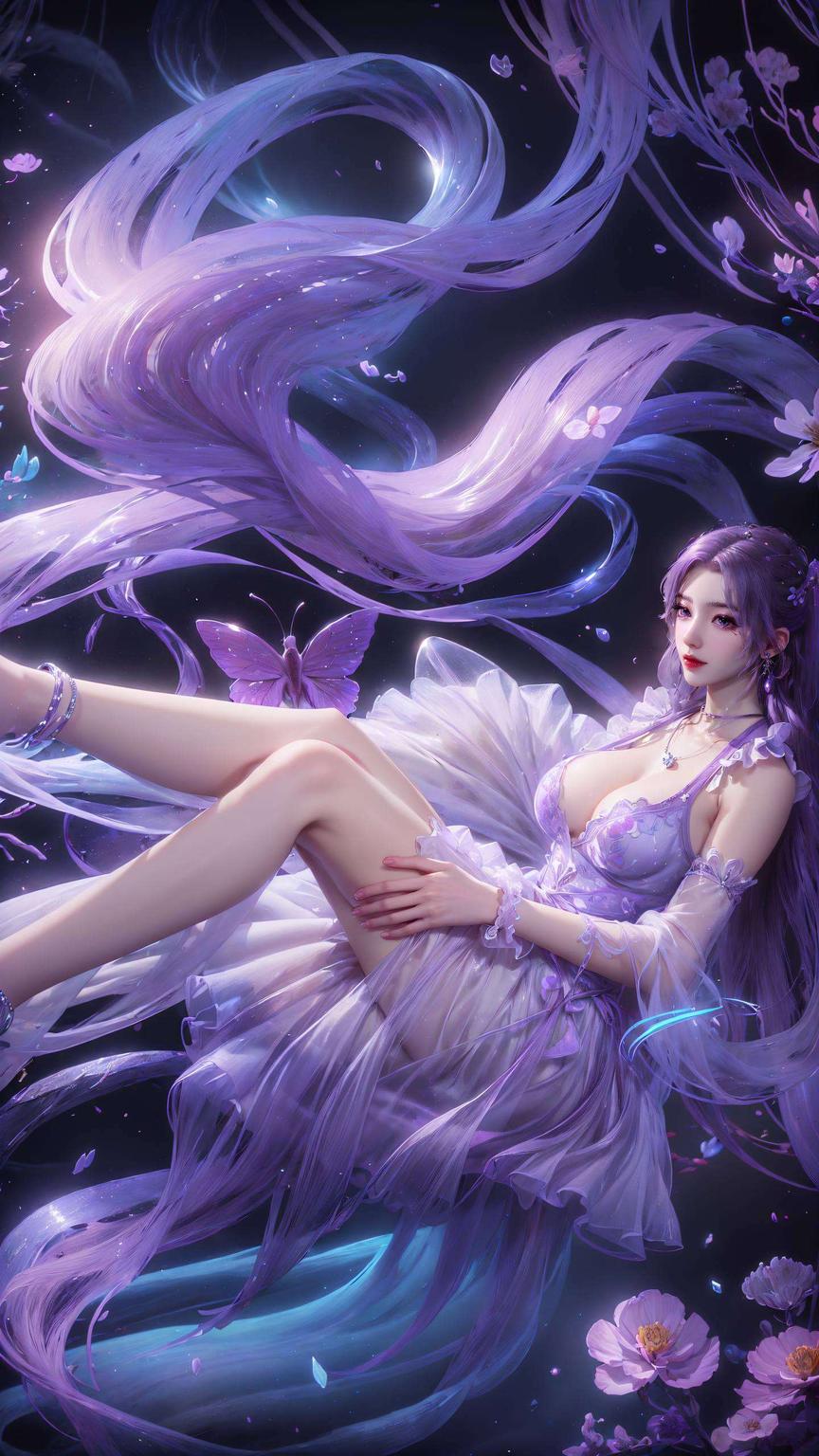 犹如精灵舞动透明质感