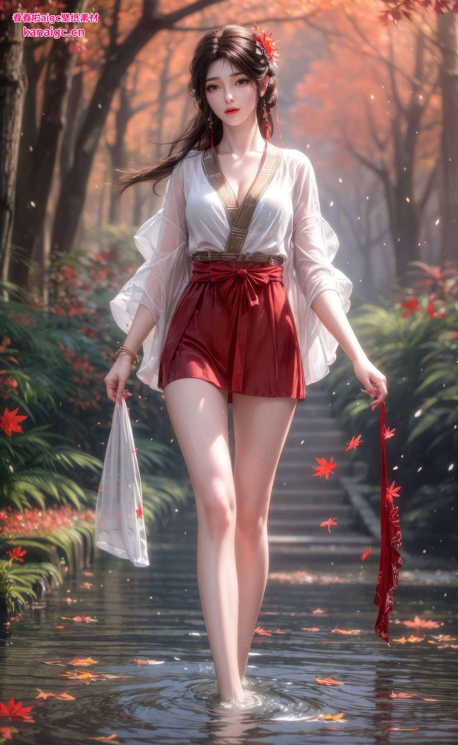 “嘿特别推荐——火灵儿流泪高清动态壁纸！看这画面