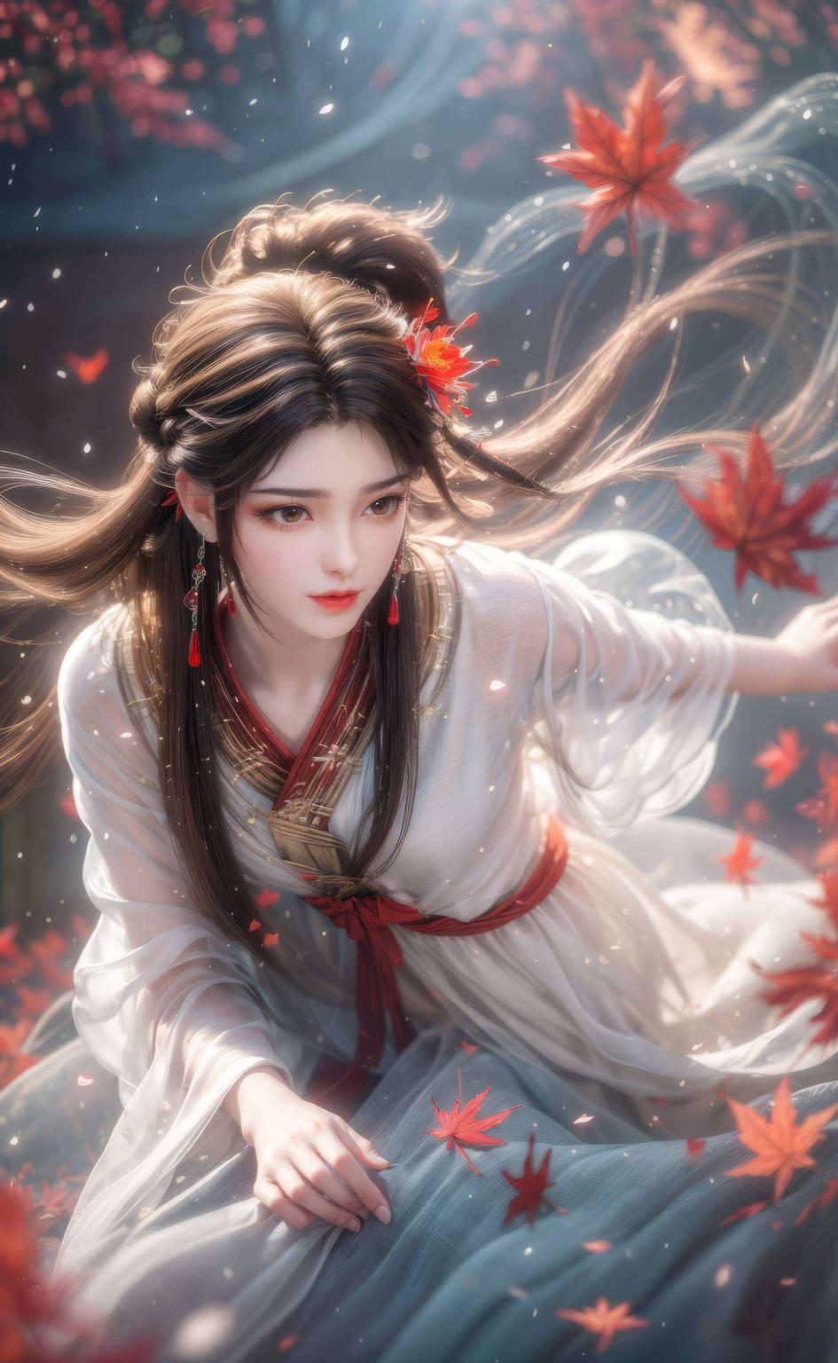 色彩斑斓今天给大家带来一款超美的4k高清壁纸——格桑花之火灵儿！这款ins风格壁纸