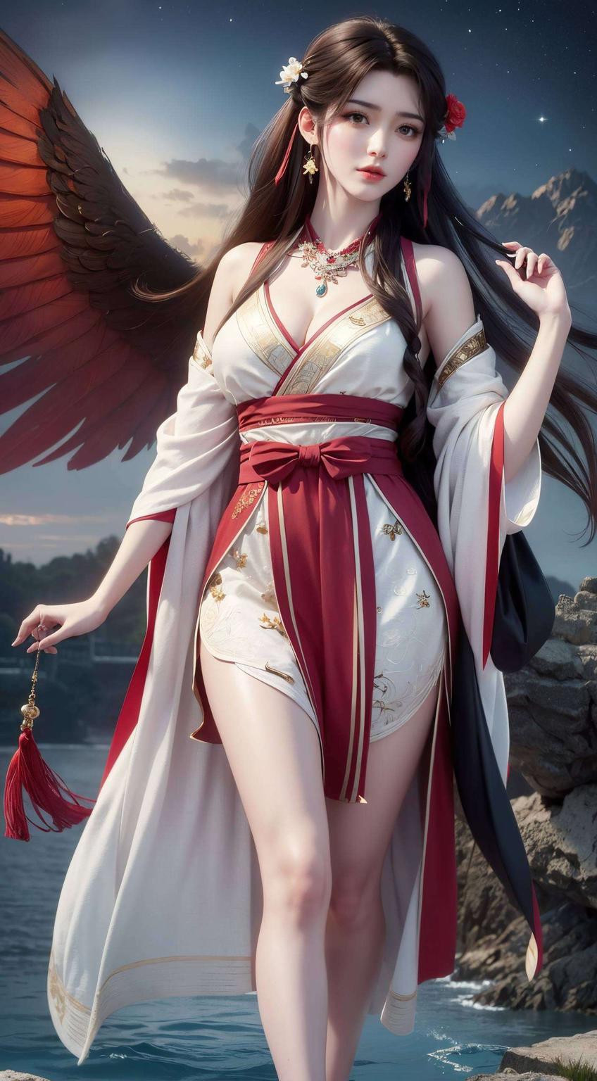 这款以火灵儿石昊为主题的手机壁纸高清动画