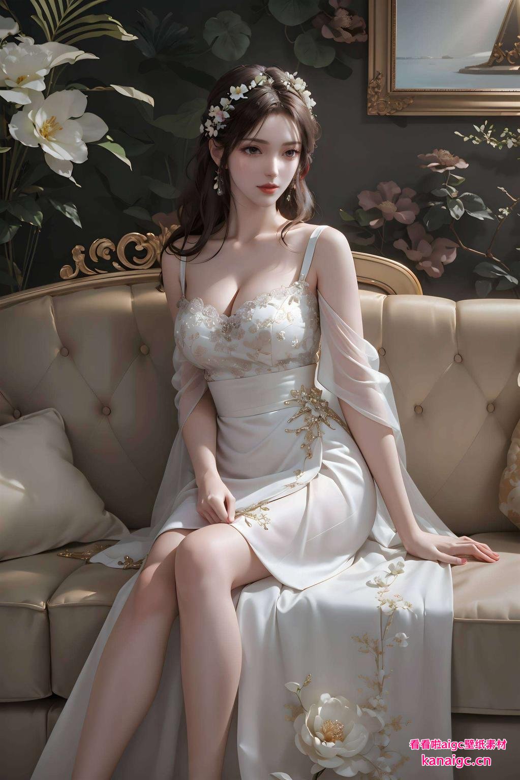 细腻笔触勾勒火灵儿新版壁纸