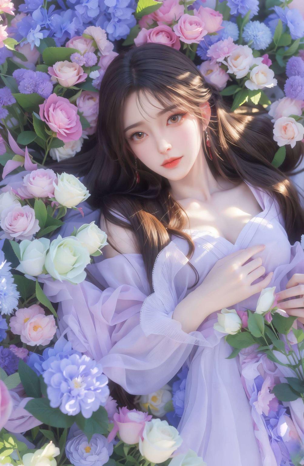 细腻古风火灵儿与石昊共舞平板壁纸