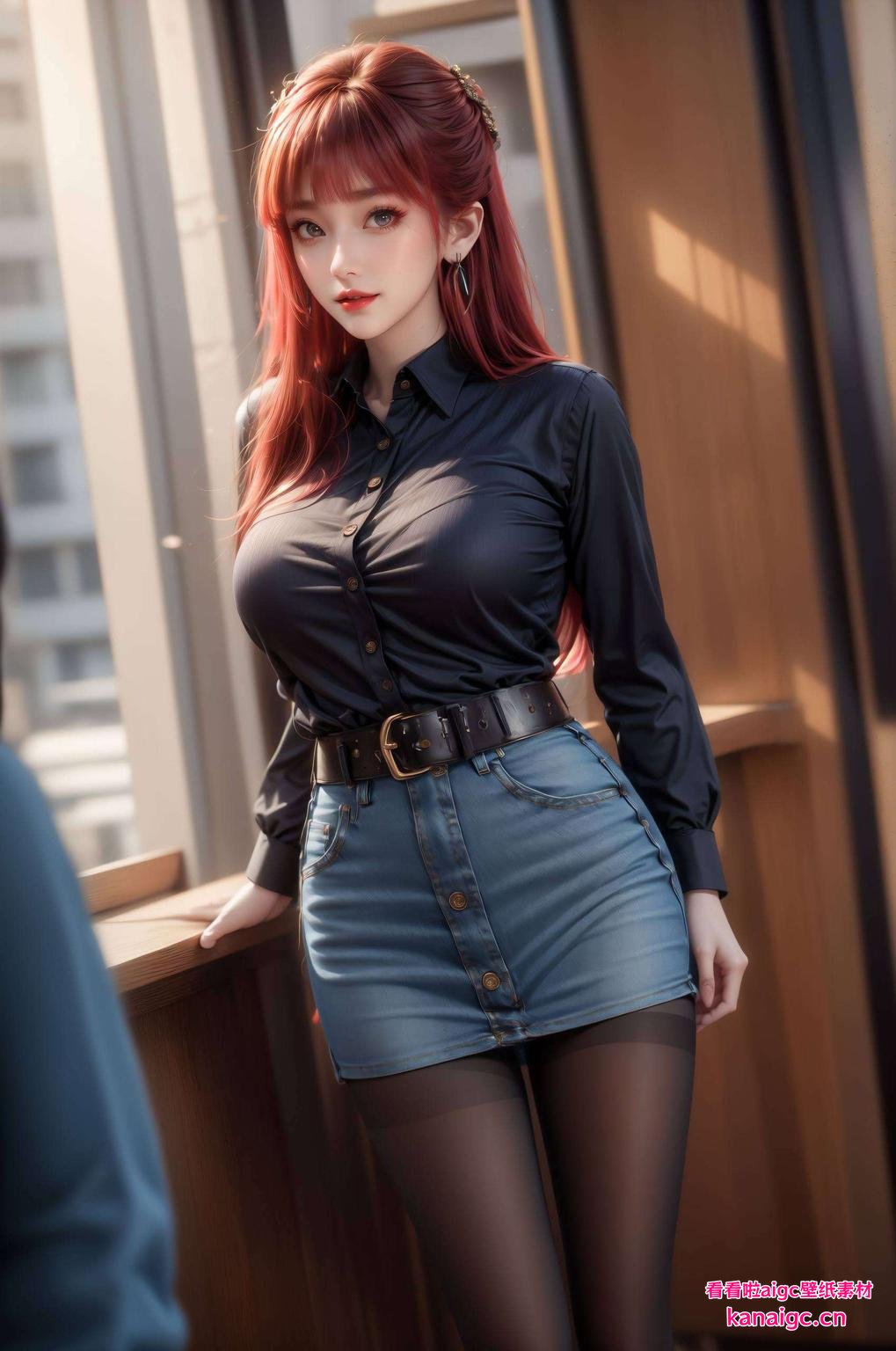 专为安卓桌面打造！看这AI国漫女神——火降臣大家好！今天给大家带来这款超震撼的护眼壁纸