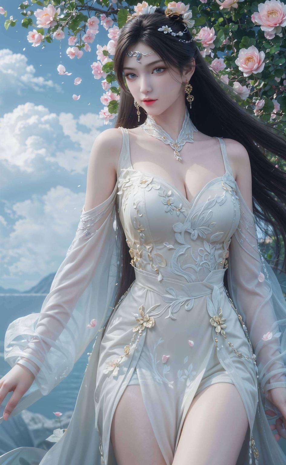 金瓶儿壁纸AI炫酷色彩