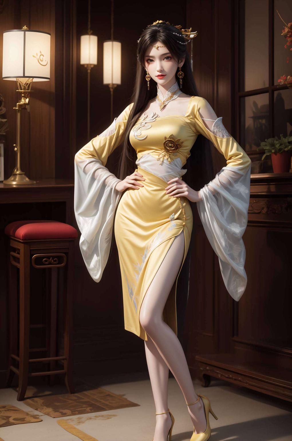 细腻笔触描绘梦幻世界金瓶儿壁纸精美高清