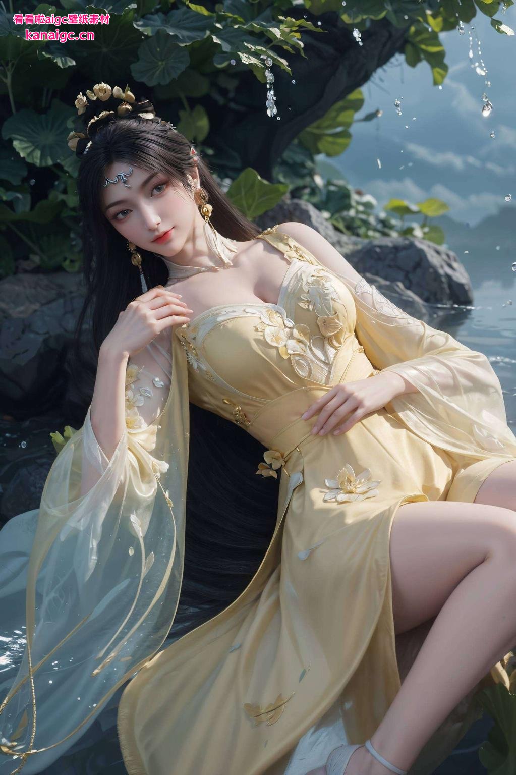 一触即发金瓶儿古风壁纸