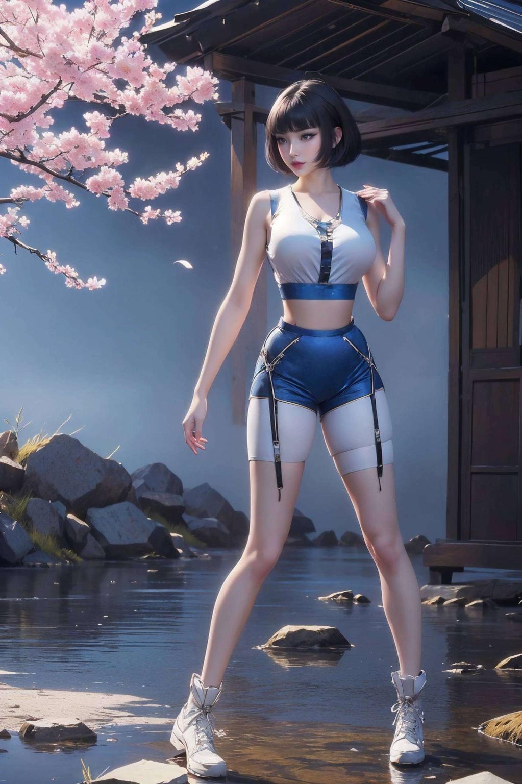 姬青唯美壁纸解锁你的手机新视界！