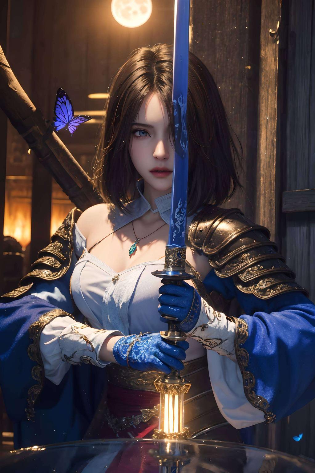 国漫壁纸界的璀璨CP天暗星与姬如雪