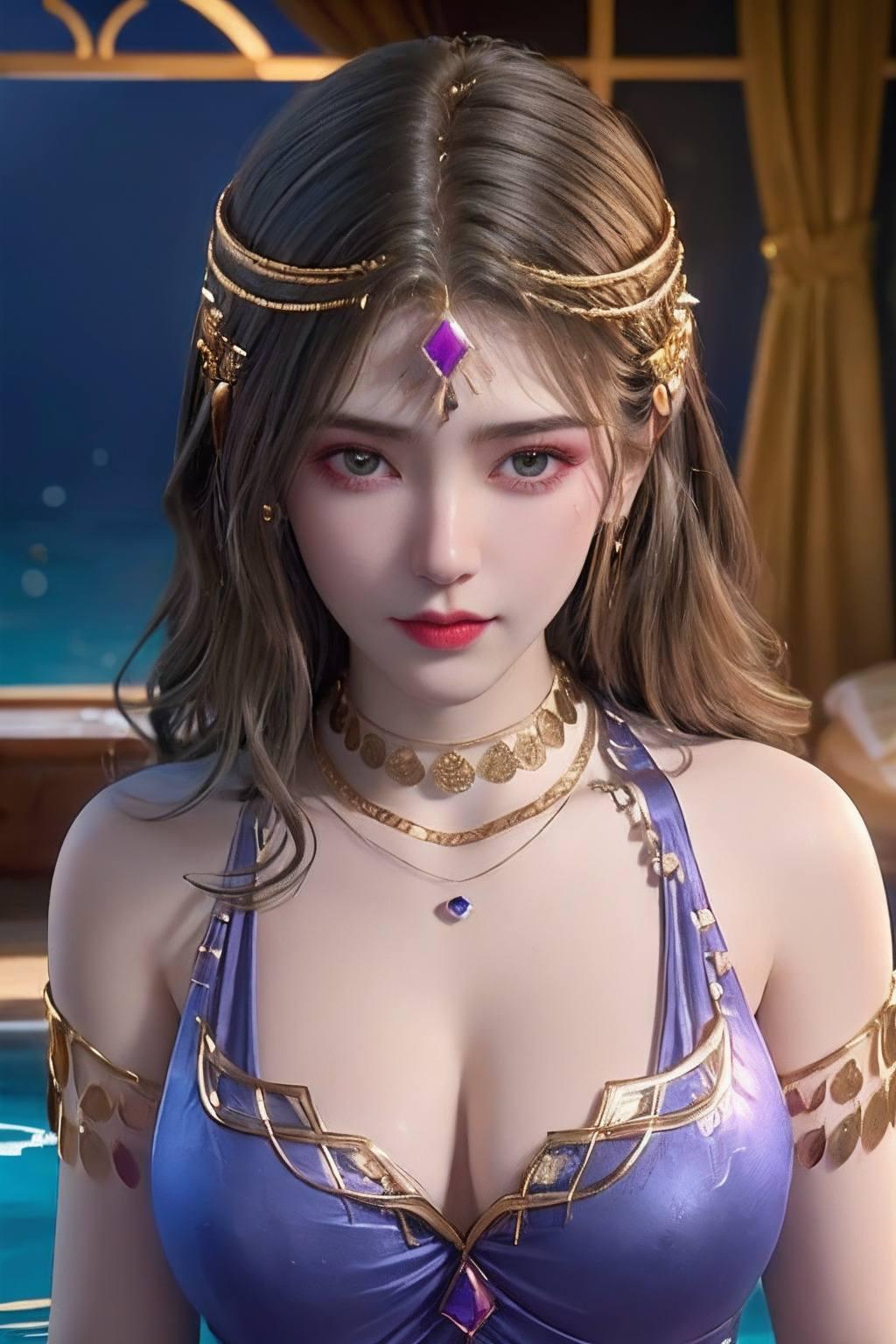 卡丹公主扭腰风华绝代！高清壁纸