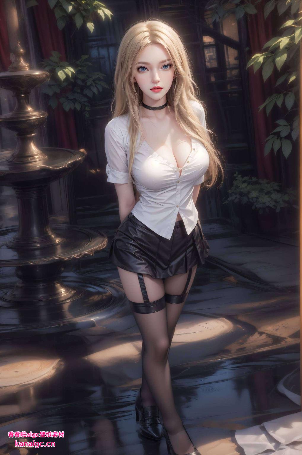 高清呈现！来看看这款凯莎女装壁纸细节精致