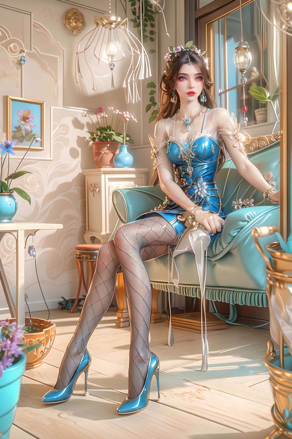 温柔呵护你的双眼还能护眼哦！李慕婉迷你的壁纸图片大全