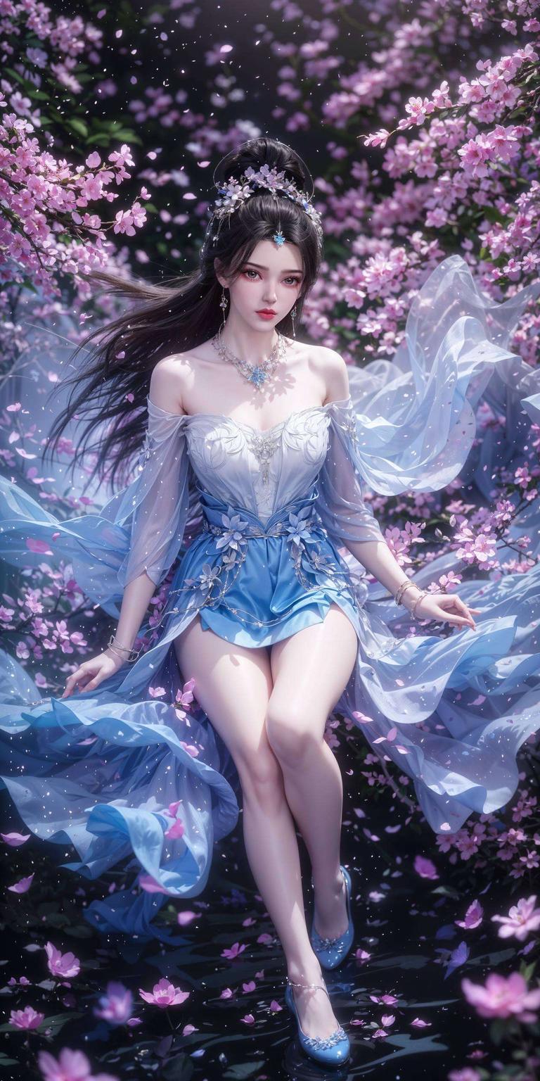 大家好这款安卓动画壁纸以国漫女神李慕婉为主题