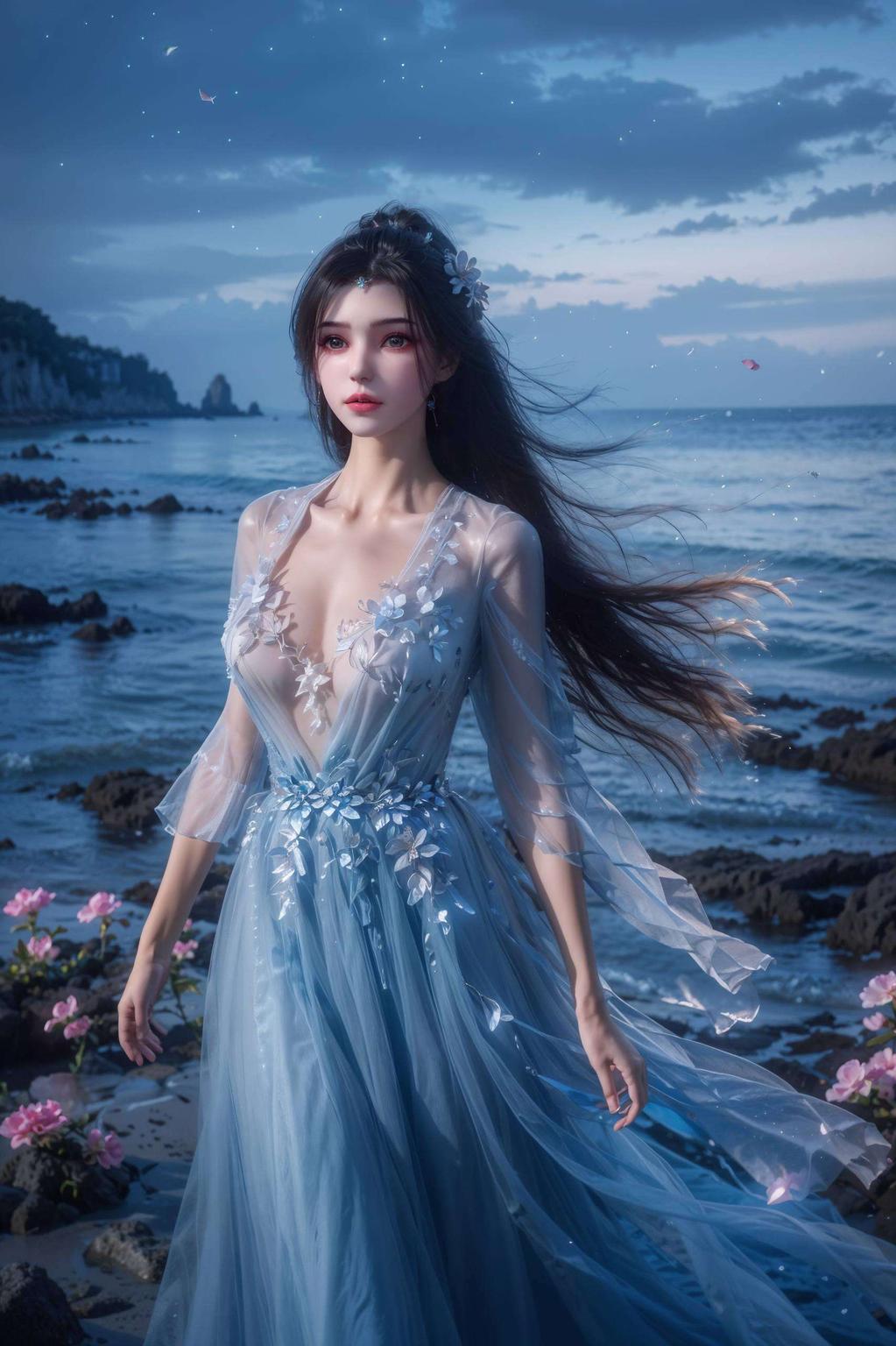 今天给大家带来一款超美的炫彩壁纸！这款壁纸以李慕婉出浴为主题快来下载