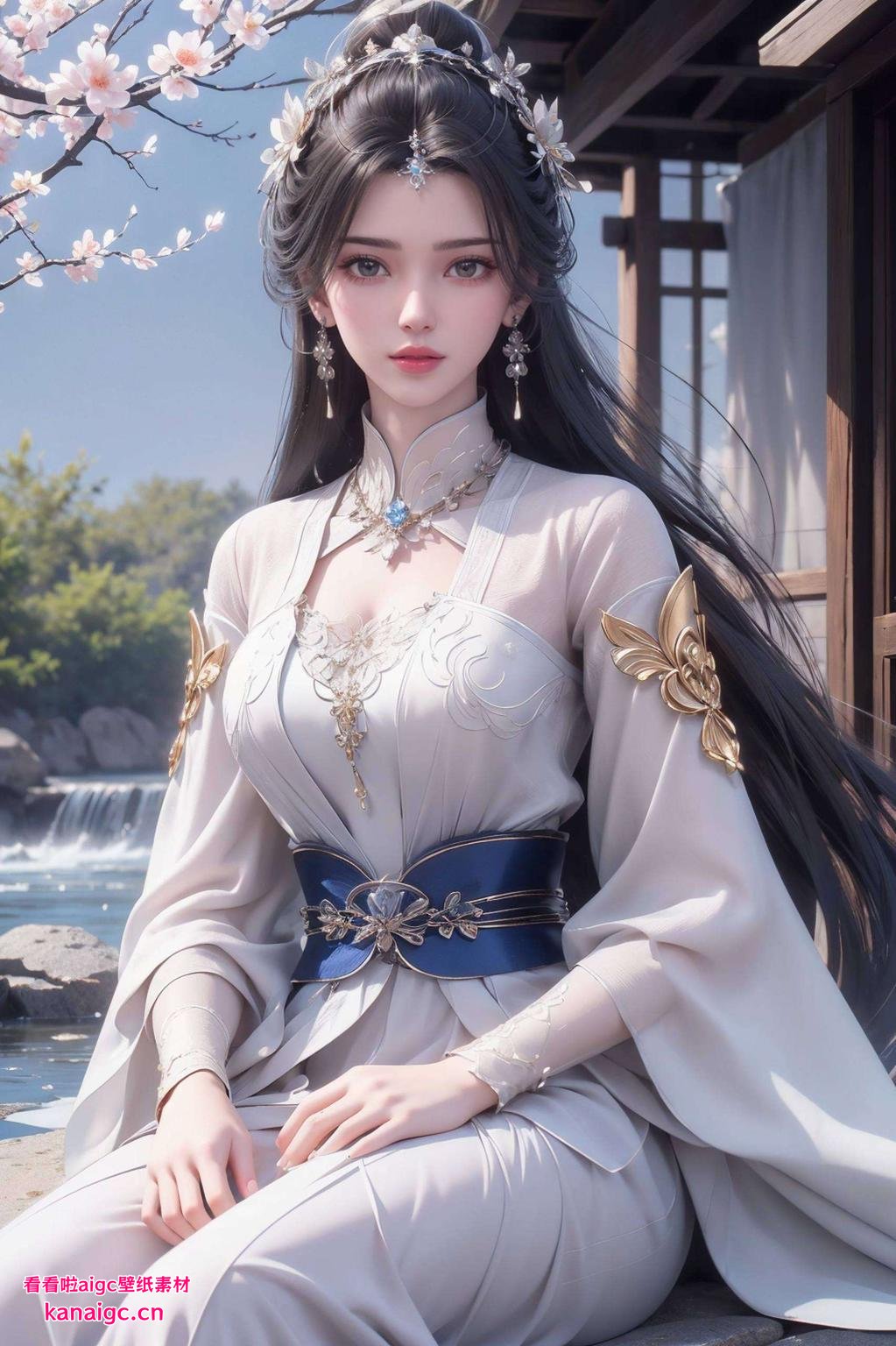 不仅护眼还超可爱！仙逆李慕婉的图片壁纸AI打造