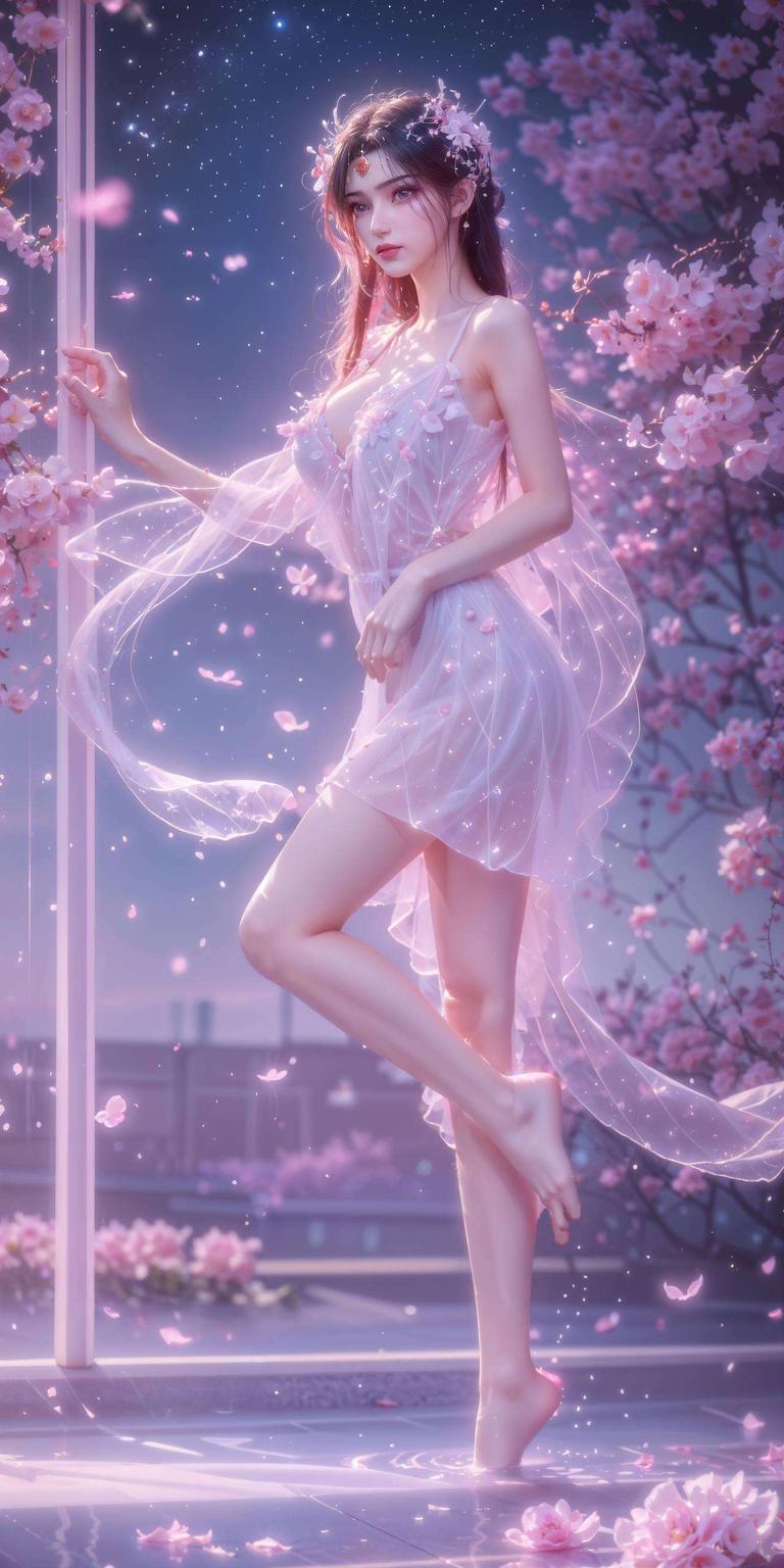 主角是咱们熟悉的李慕婉！画面细腻到每一根发丝高清展现她的灵动美