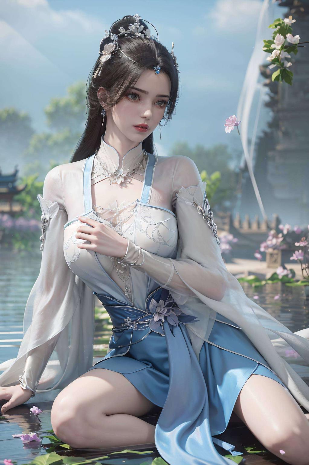 看这李慕婉全身壁纸绝对是PC桌面上的视觉盛宴！