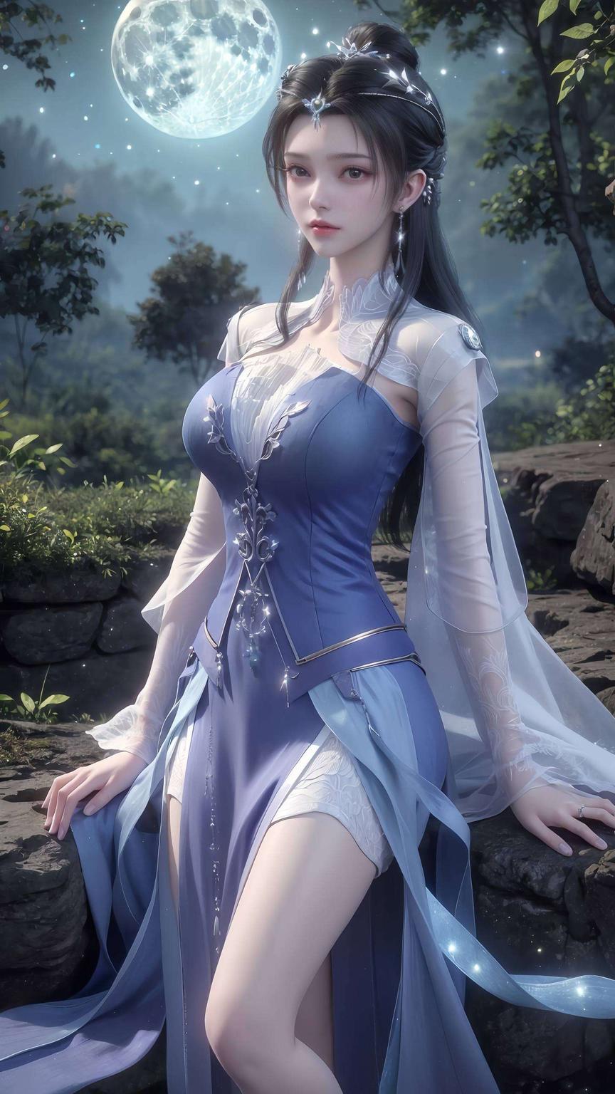 【超还原免费壁纸分享】李慕婉高清壁纸大码细腻笔触勾勒古典美