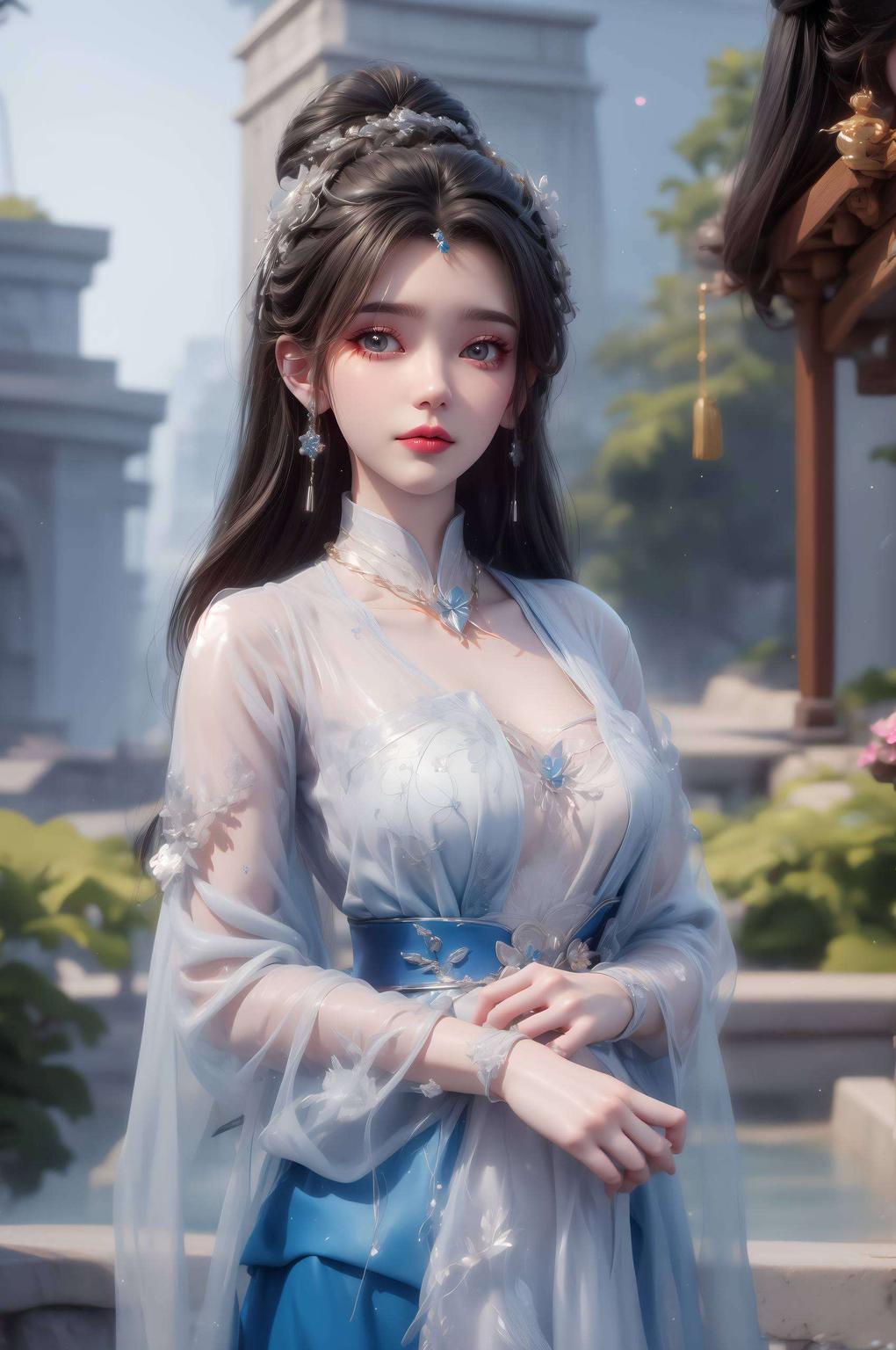 李慕婉的黑裙壁纸高清画质