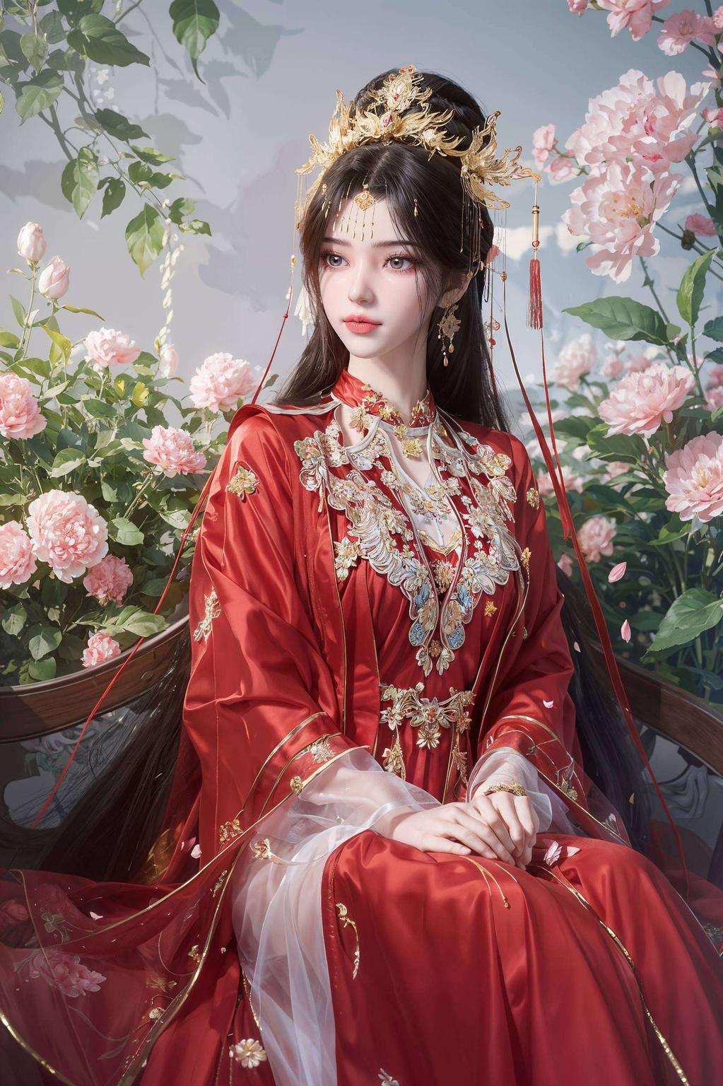 每一笔都清晰可见让你的手机瞬间变身艺术品！快来看看这婉约美人的风采吧！