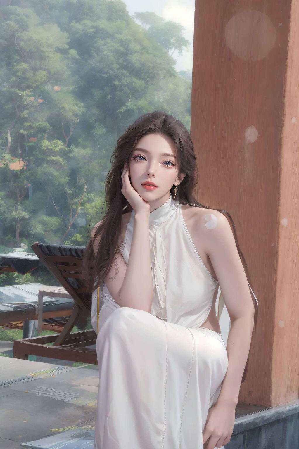 绿色柳神高清壁纸清新自然