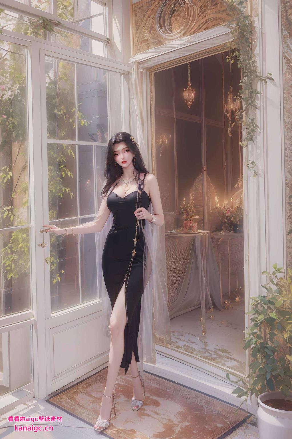 每一次刷新柳神的魅力全开！这款二次元全身动态壁纸