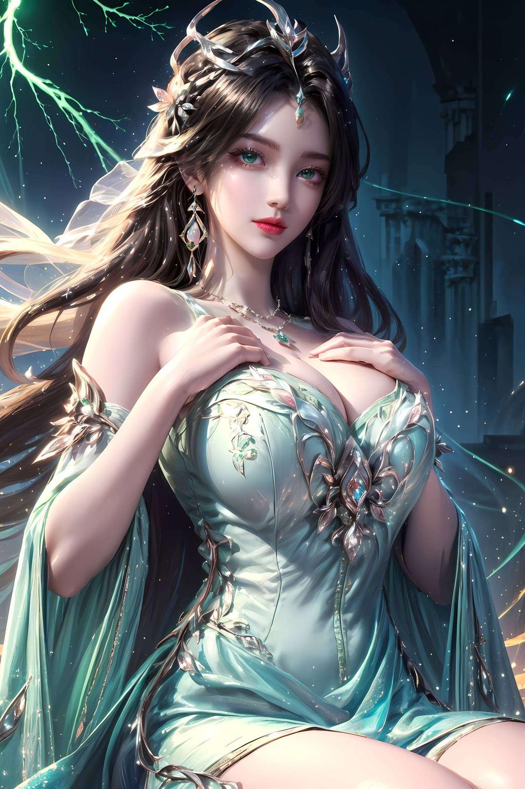 超清质感柳神3D壁纸