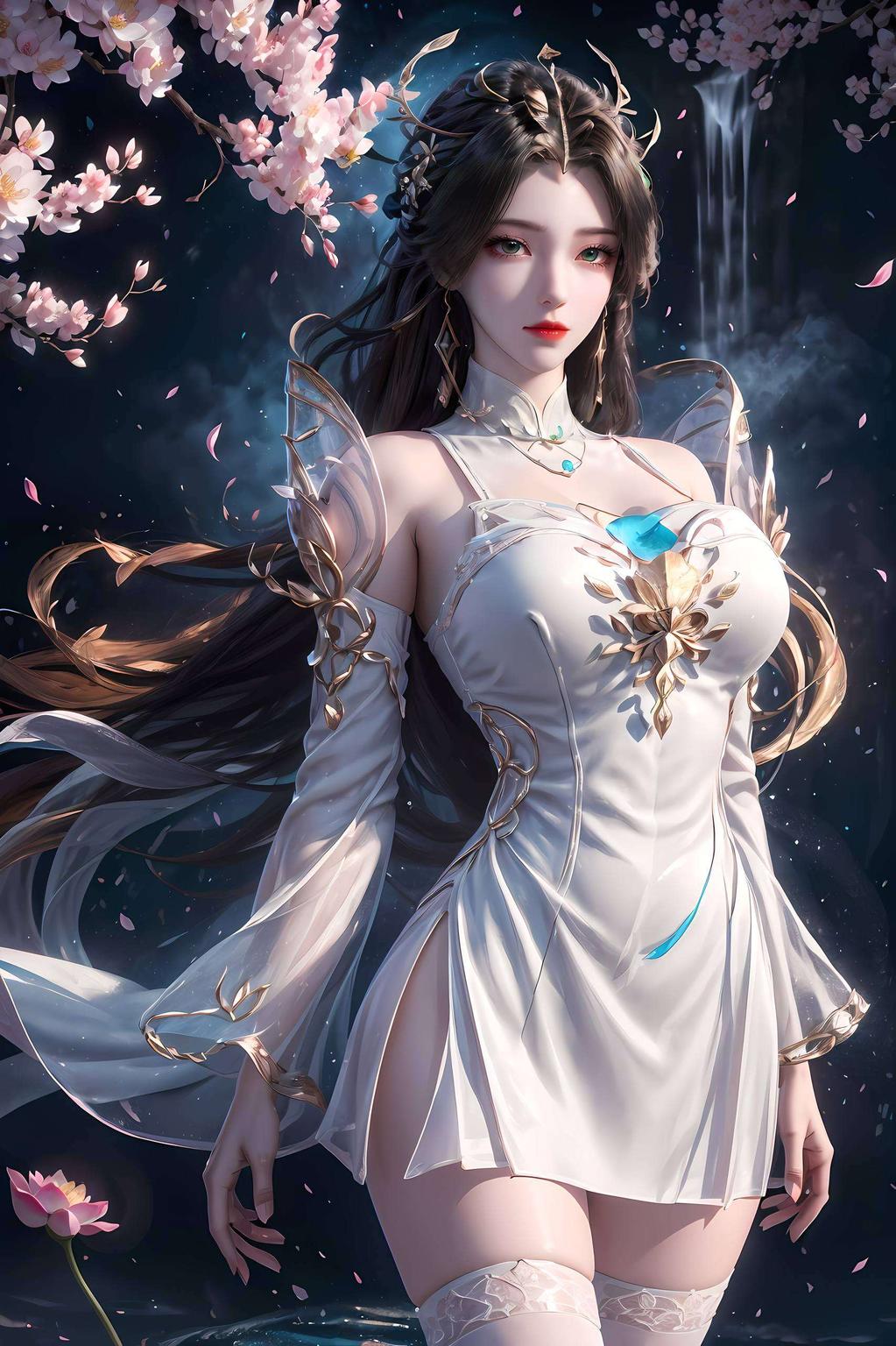 柳神的神秘魅力高清呈现！完美世界中的柳神壁纸