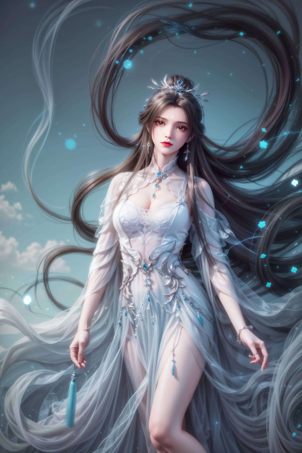 这壁纸简直美爆了！高清护眼白衣飘飘