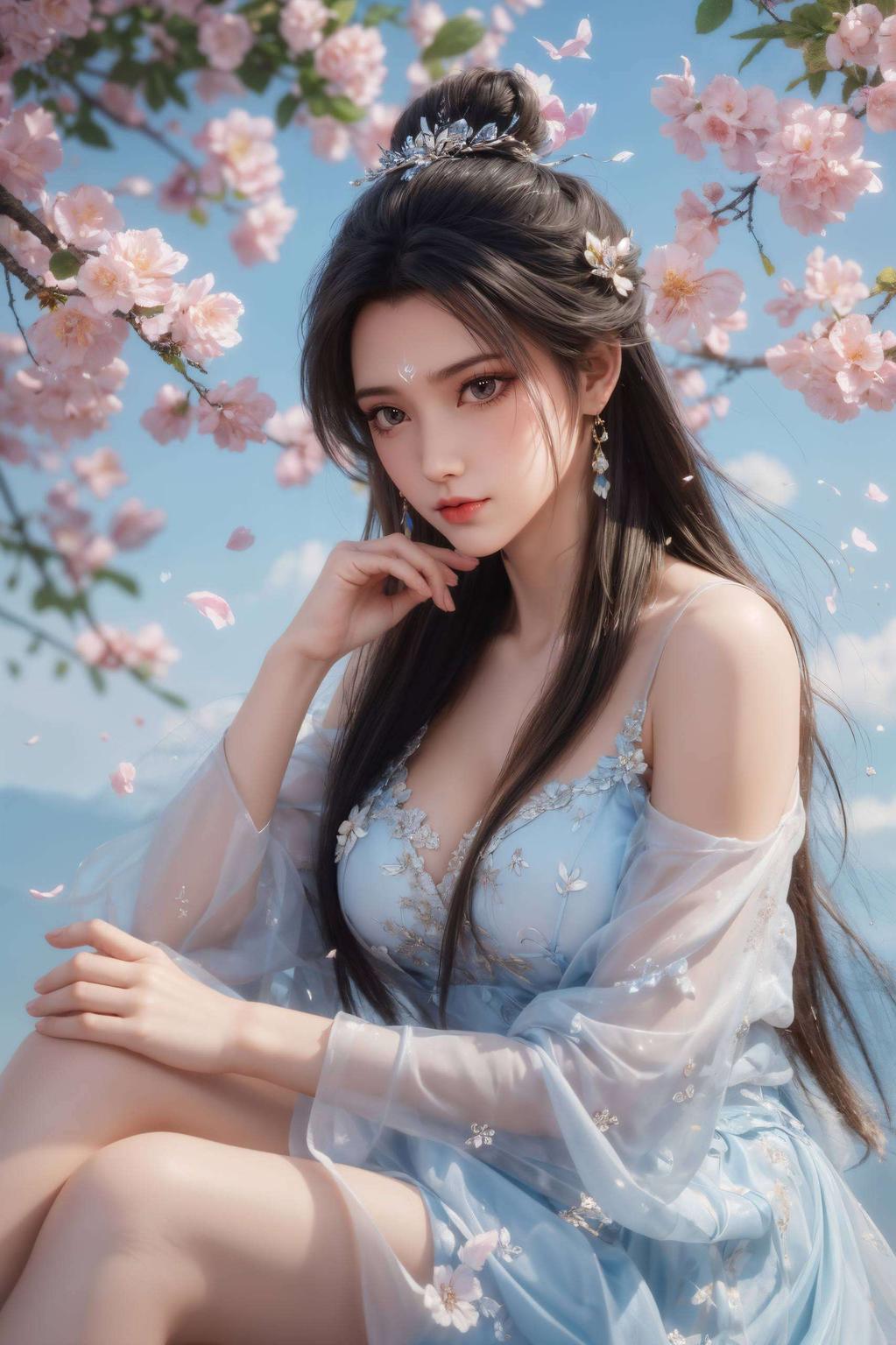 陆雪琪古风映入眼帘一触即发