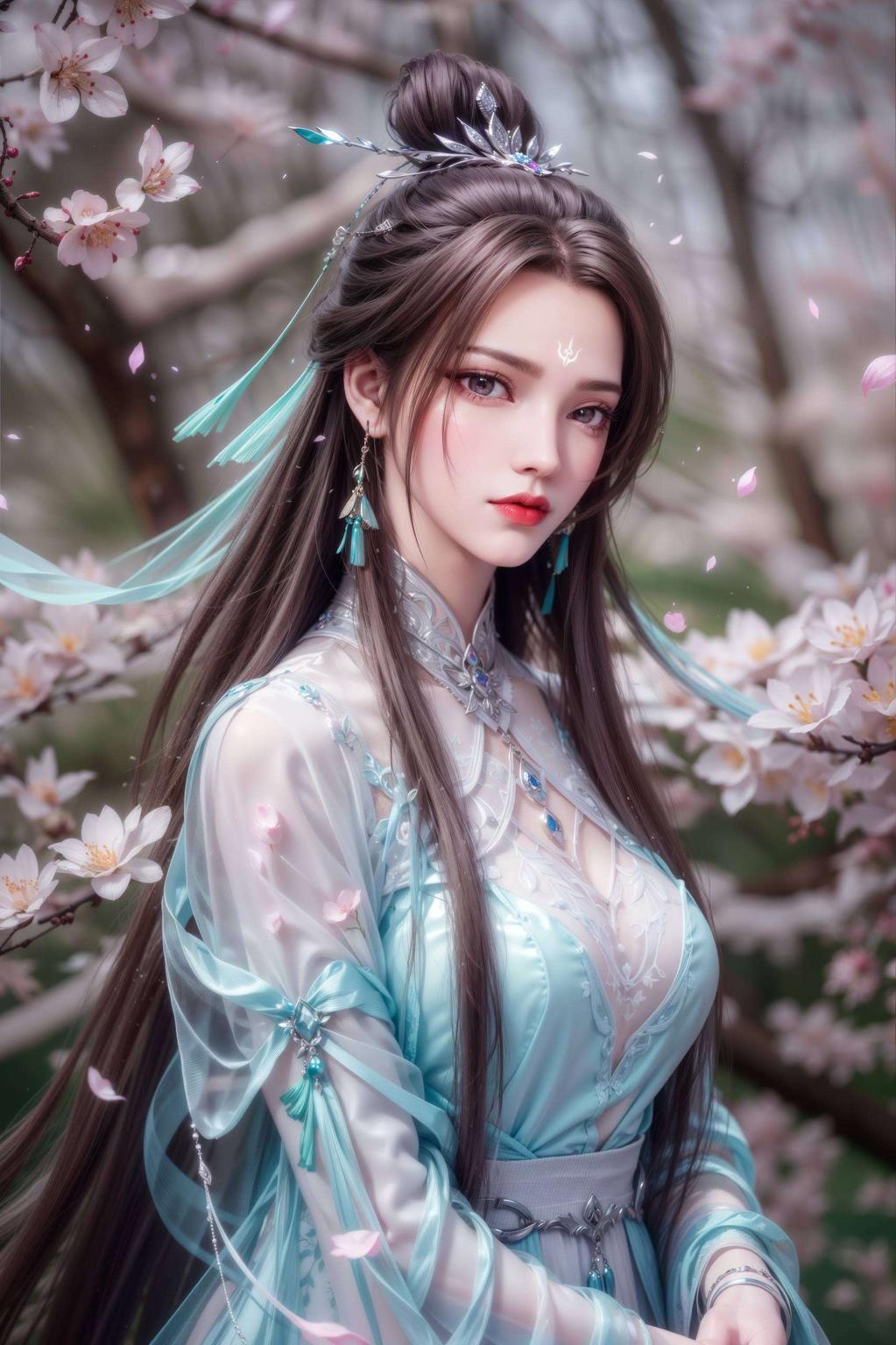 陆雪琪的美貌与力量完美呈现！这款超高清动漫壁纸让你的iPhone瞬间变身国漫迷的时尚宠儿