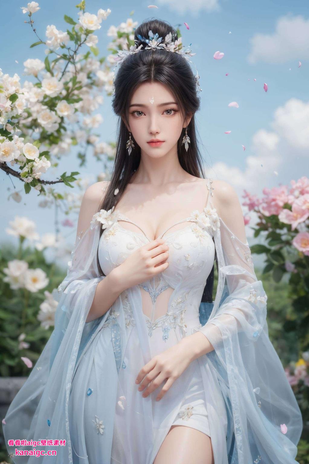 翩翩舞姿舞动长剑