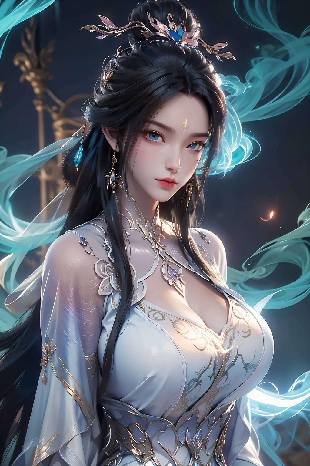 清丽脱俗剑眉星目